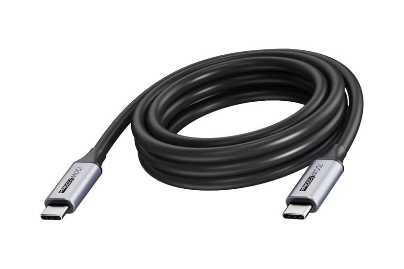 Vision - Usb Type-c Kabel - 24 Pin Usb-c Til 24 Pin Usb-c - 5 M
