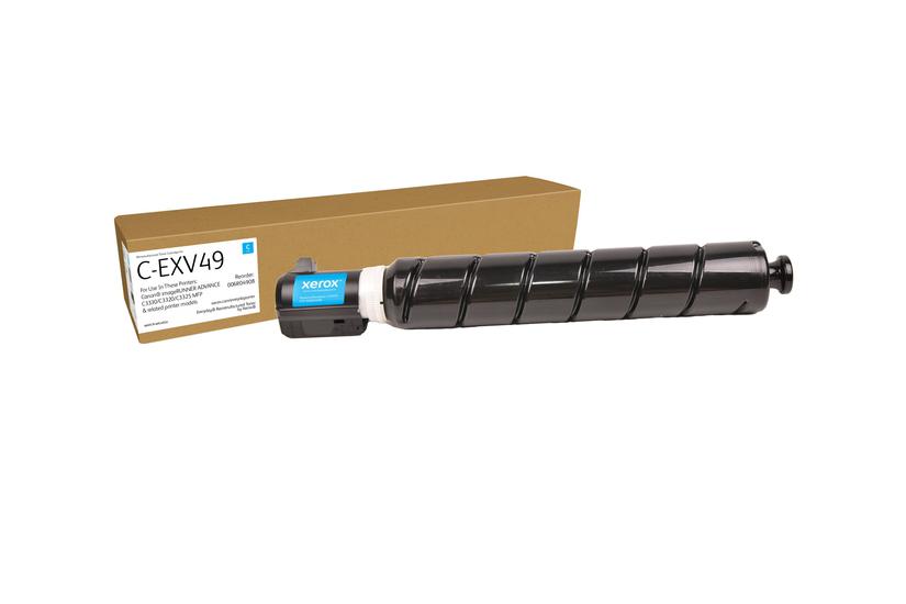 Everyday - Cyan - Kompatibel - Genproduceret - Tonerpatron (alternativ Til: Canon C-exv49, Canon 8525b002) - Green World Alliance Returneringsprogram