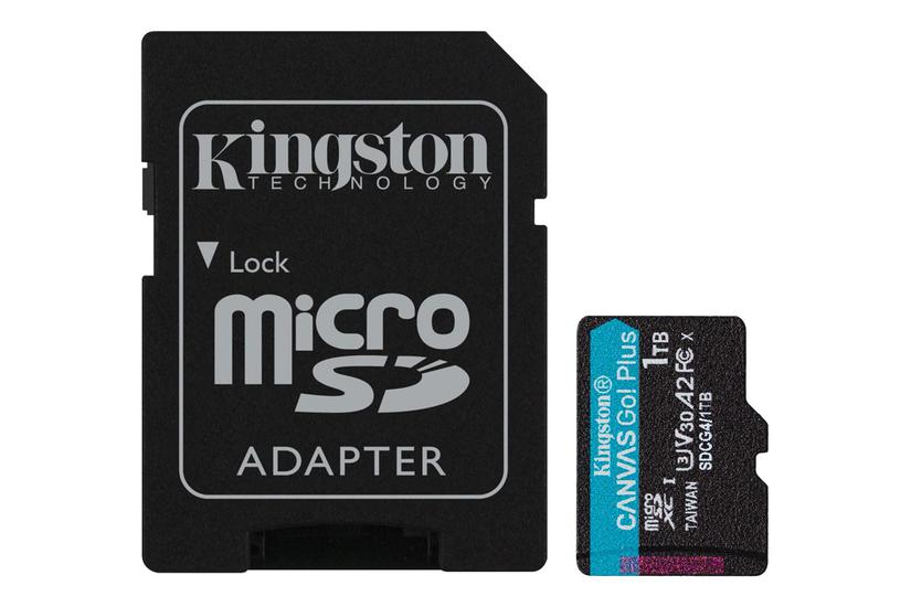 Kingston Canvas Go! Plus - Flashhukommelseskort - 1 Tb - Microsdxc Uhs-i