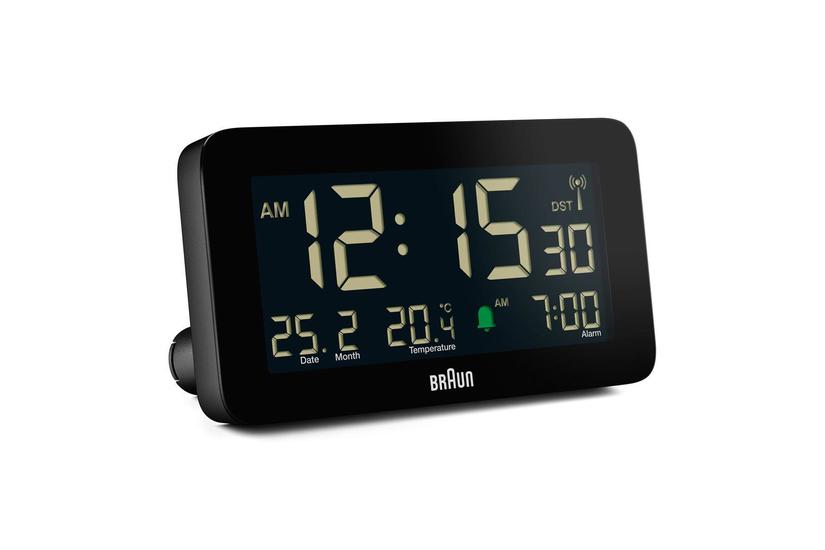 Braun Bc10 Digital Alarmur Sort
