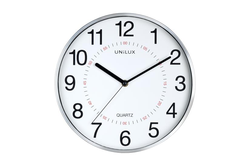 Unilux 400094280 Væg- Og Bordur Kvartsur Rund Grå