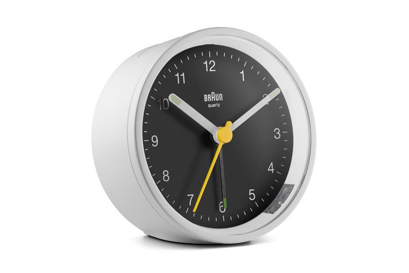 Braun Bc 12 Wb Quarzwecker Weiß (67050)