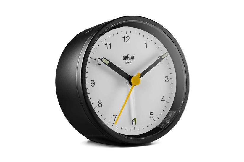 Braun Bc 12 Bw Quarzwecker Schwarz (67049)