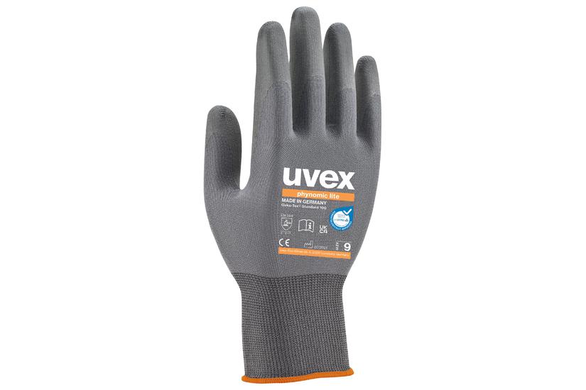 Uvex 6004007 Beskyttende Håndbeklædning Anthracit, Grå Elastin, Polyamid 1 Stk