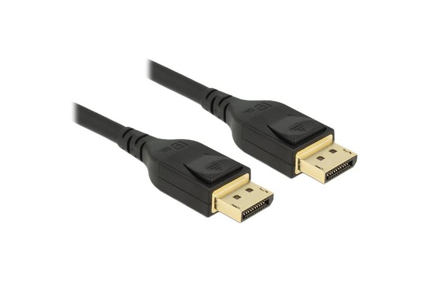 Delock - Displayport Kabel - Displayport Til Displayport - 5 M