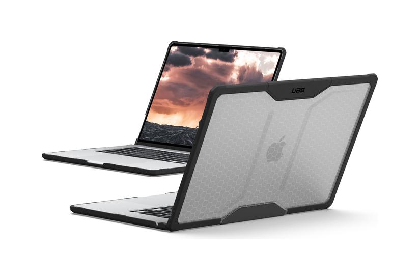 Uag Rugged Case For Apple Macbook Air 15" M2 A2941- Plyo Series- Clear - Bærbar Pc-skaletui