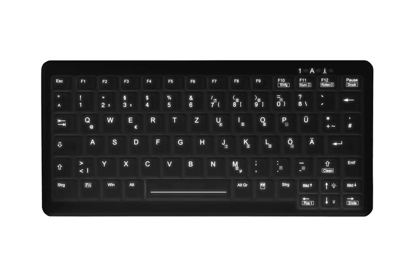 Active Key Medicalkey Ak-c4110 - Tastatur - Kluddesinfektion - Qwerty - Usa - Sort Indgangsudstyr