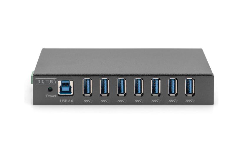 Digitus - Hub - Industrilinje - 7 Porte
