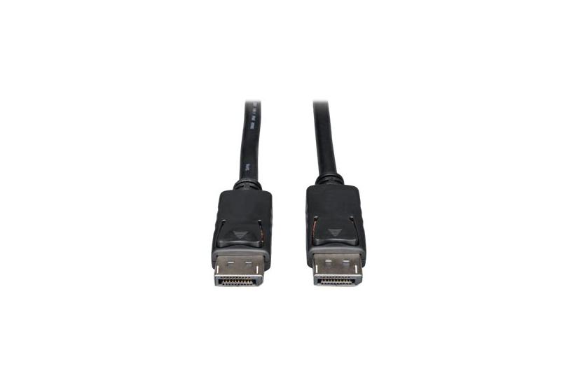 Eaton Tripp Lite Series Displayport Cable With Latching Connectors, 4k 60 Hz (m/m), Black, 15 Ft. (4.57 M) - Displayport Kabel - 4.6 M