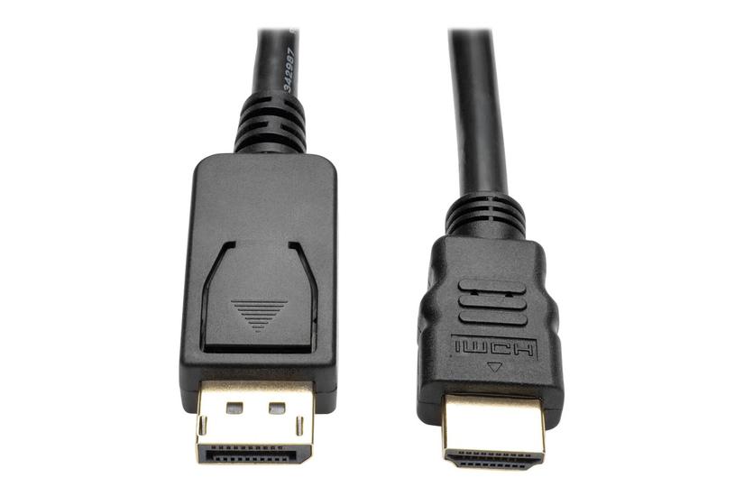 Eaton Tripp Lite Series Displayport 1.2 To Hdmi Adapter Cable (dp With Latches To Hdmi M/m), 4k, 3 Ft. (0.9 M) - Adapterkabel - Displayport / Hdmi - 91 Cm