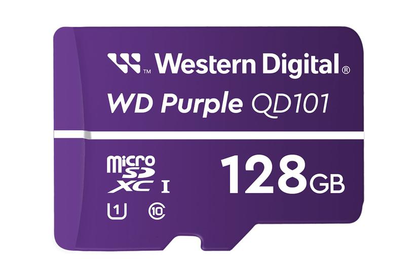 Wd Purple Wdd128g1p0c-85ael0 - Flashhukommelseskort - 128 Gb - Microsdxc