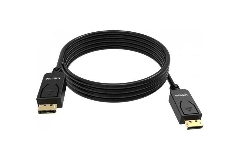 Vision - Displayport Kabel - Displayport Til Displayport - 2 M