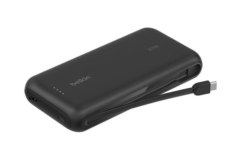 Belkin Boostcharge Powerbank - Med Integreret Kabel - 2 X Usb-c, Usb - 30 Watt