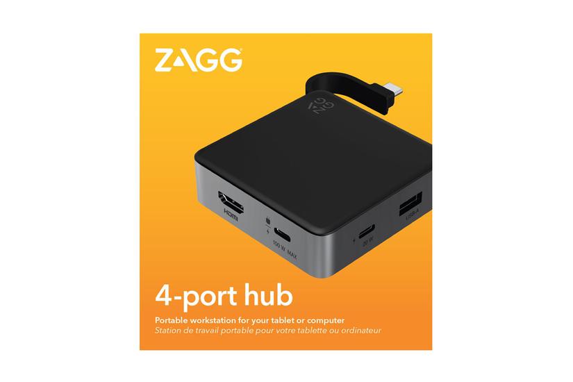 Zagg - Hub - 4 Porte