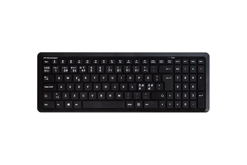 Mousetrapper Type Midi - Tastatur Compact - Qwerty - Nordisk Indgangsudstyr