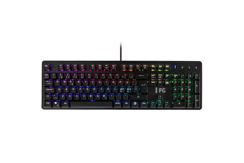 Fg Gk130 Rgb Tastatur - Sort