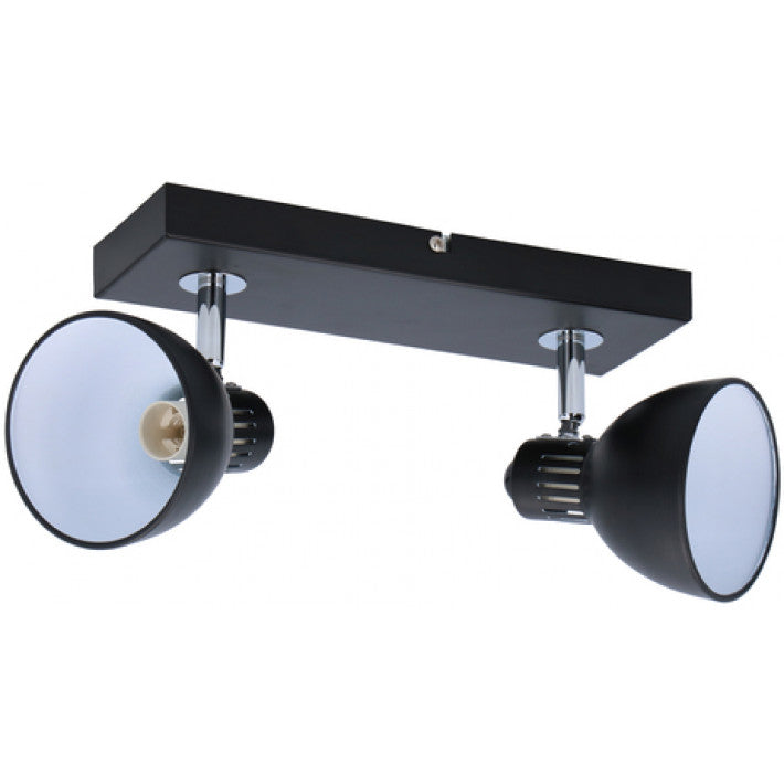 Grundig Lampe Sort 2 Spot