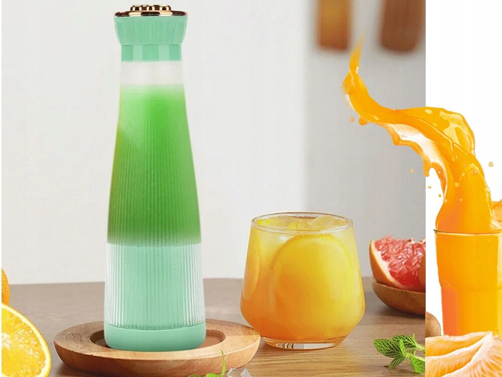 Bærbar Blender Til Perfekt Smoothies - Oplades Via Usb