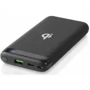 Deltaco Power Bank 10.000 Mah, Qi 10 W, Usb-c Pd, Qc3.0 - Powerbank