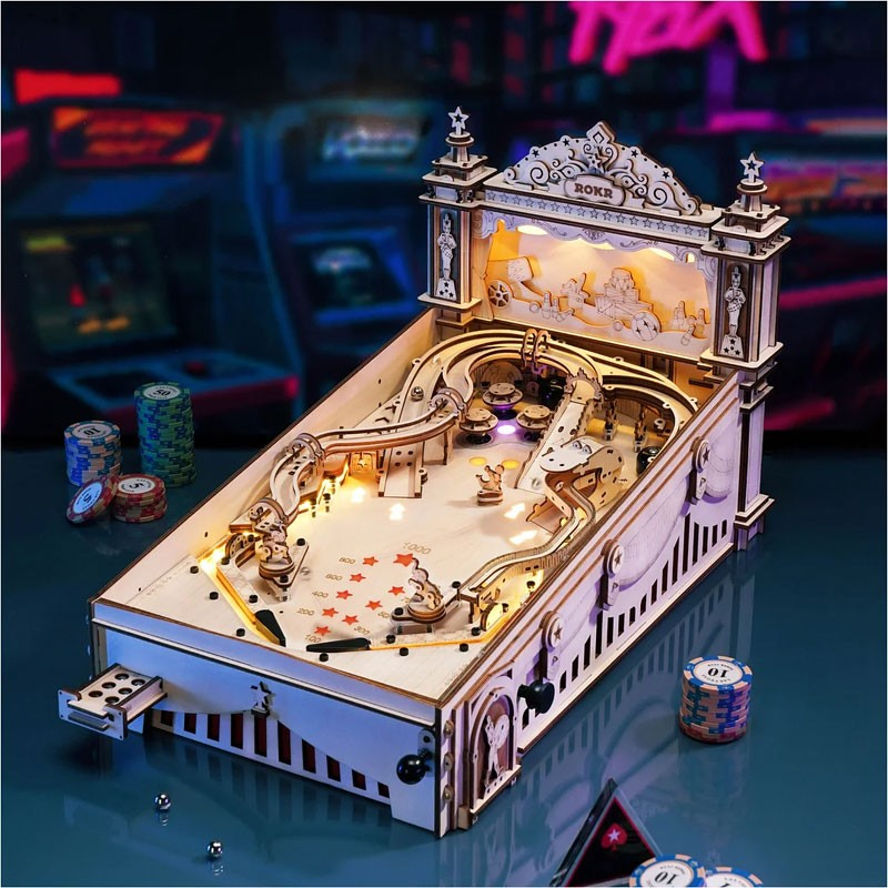 3d Pinball Maskine Puslespil Fra Rokrâ¢ (eg01)