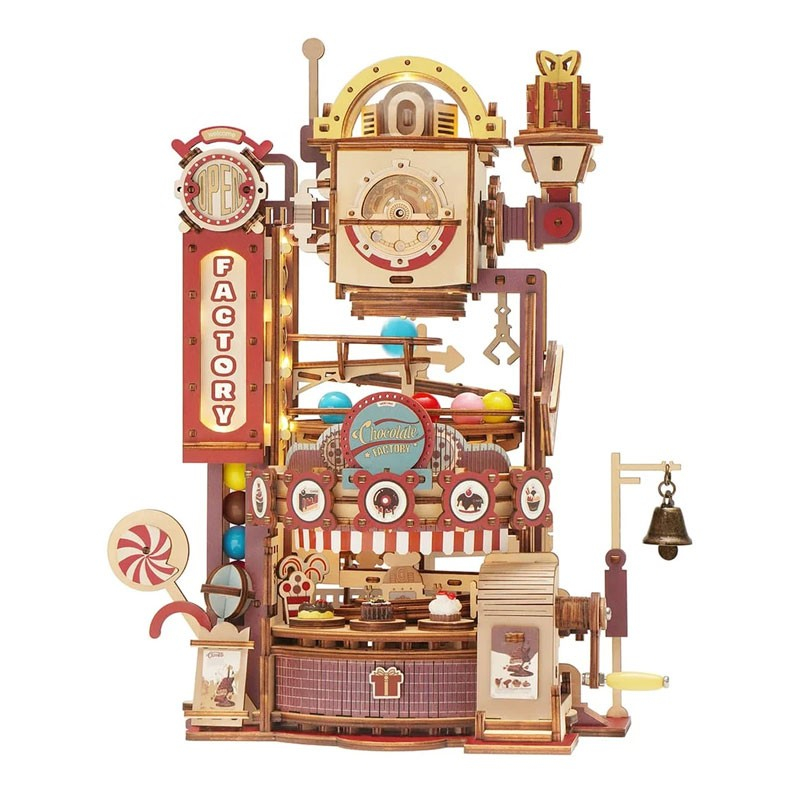 3d Chokoladefabrik Kuglebane Fra Rokrâ¢ (lga02)