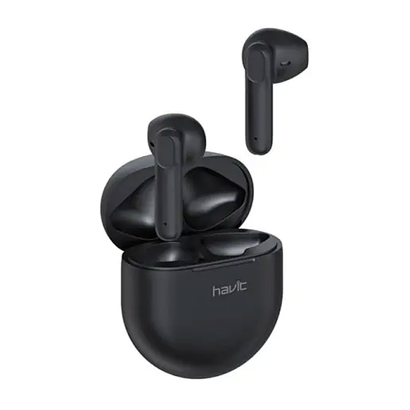 Havit Earbuds Med Opladningsetui - Tw916 Tws - Sort