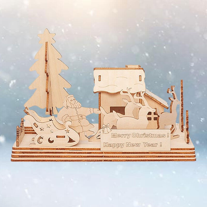 3d Puslespil Julelandsby