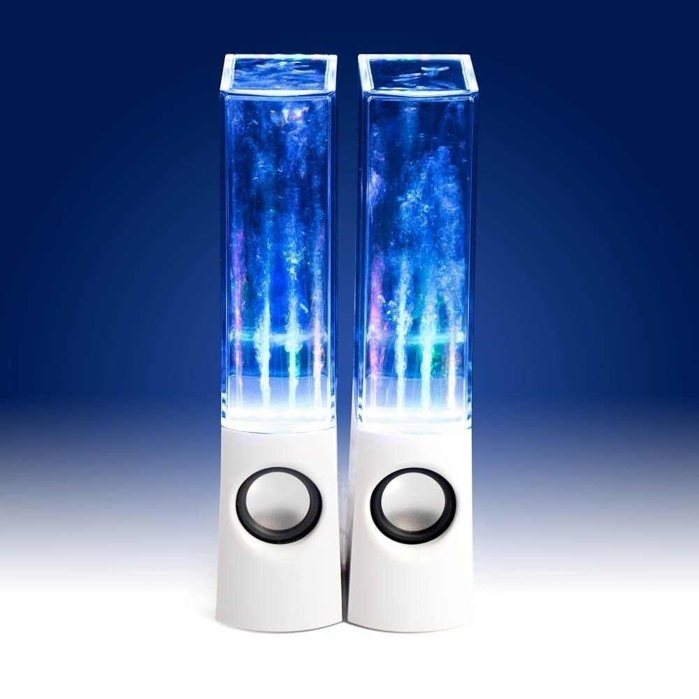 Hvid Dancing Water Speakers