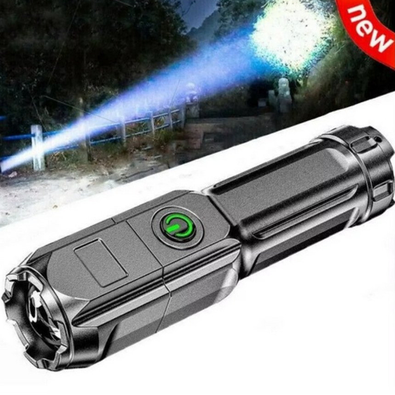 Kraftig Taktisk Lommelygte