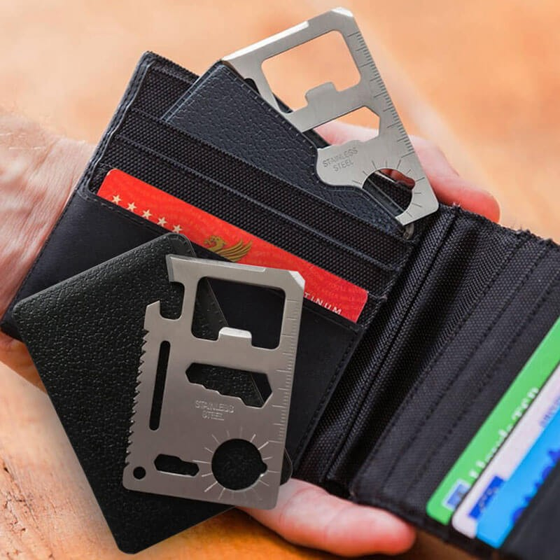 Multiværktøj, 11-i-1, Kreditkortstørrelse