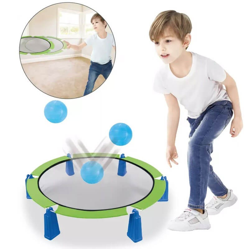 Roundnet Til Børn - 2-i-1 Volleyball/frisbee