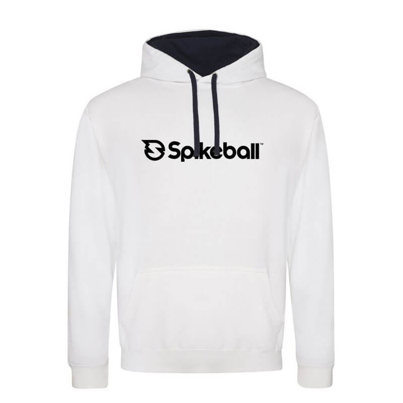 Spikeball Hoodie - Hvid - S