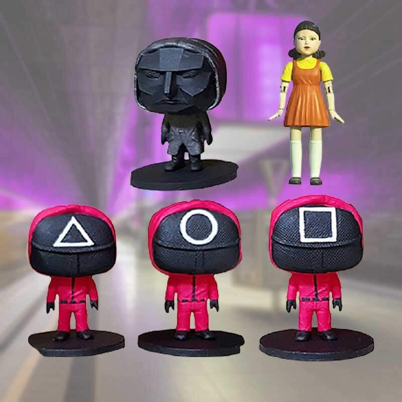 Squid Game Figur - Cirkel