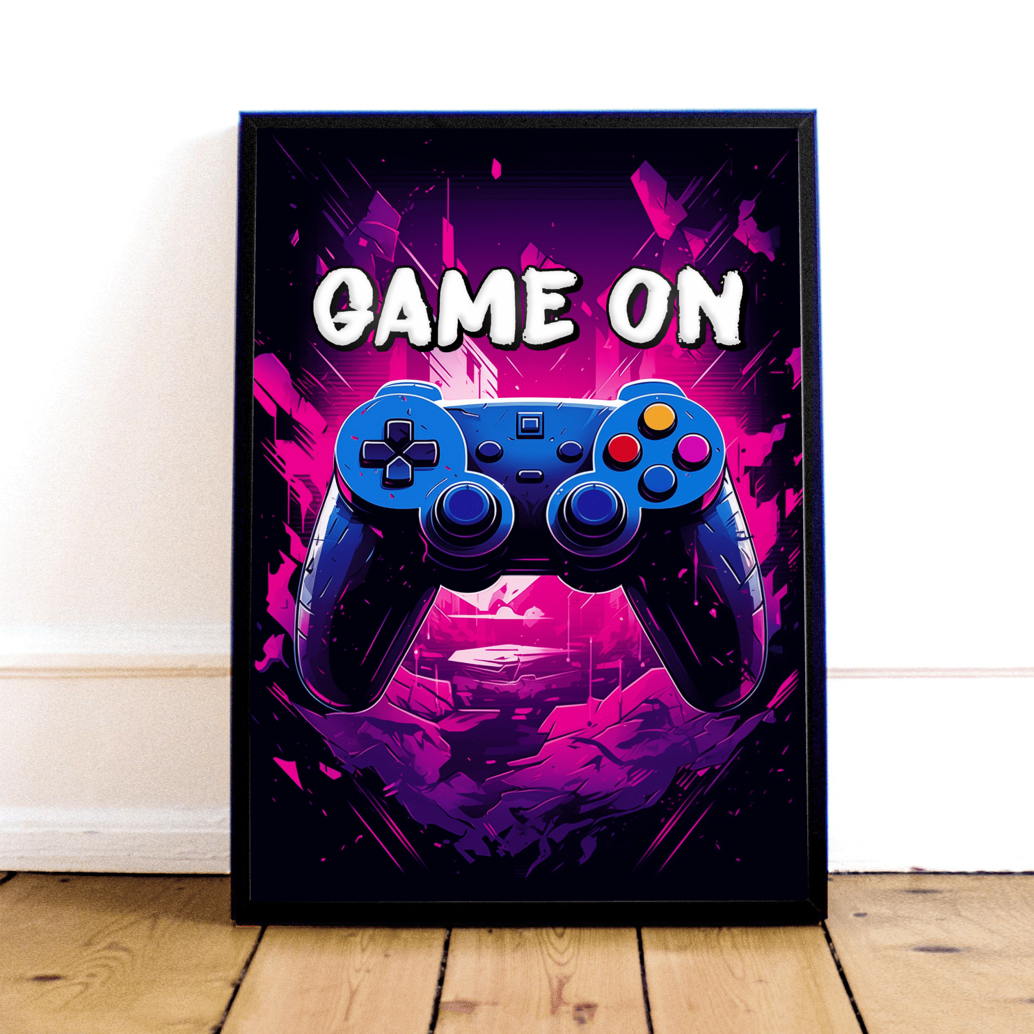 "game On" Plakat - Geekd.dk