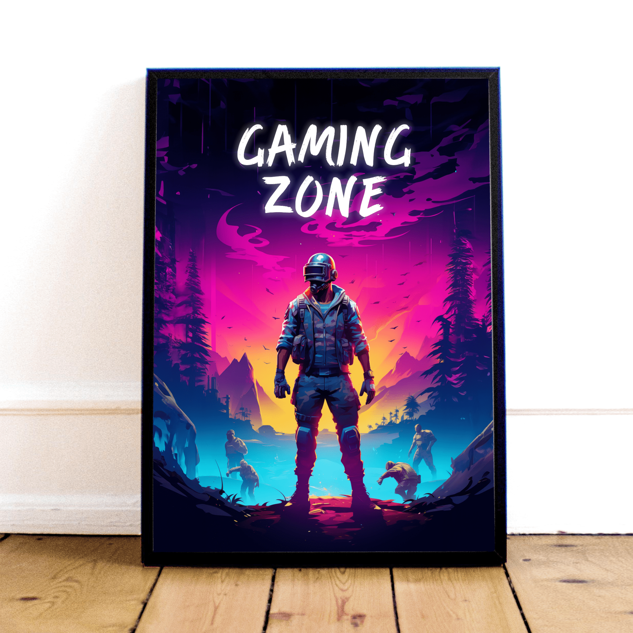 "gaming Zone" Plakat - Geekd.dk