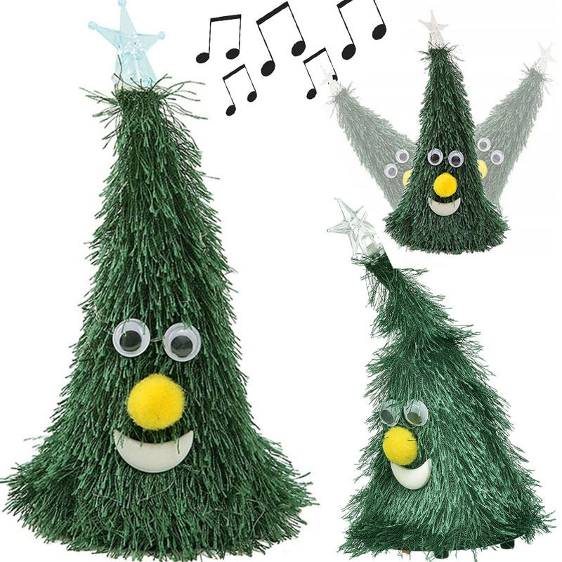 Dansende Juletræ Med Lys & Musik