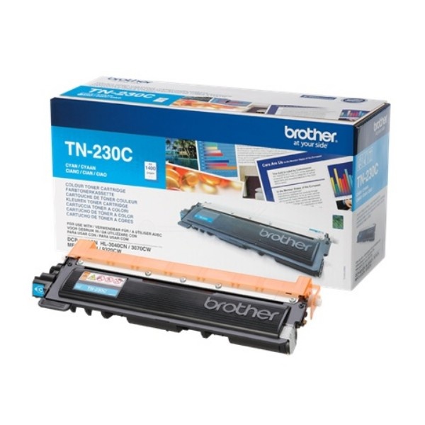 Brother Tn230c Blå Lasertoner Original