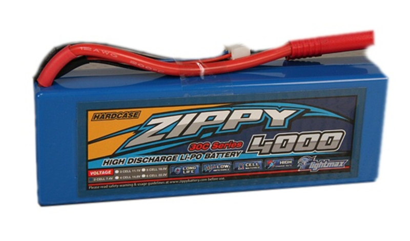Zippy 4000mah 2s1p 30c