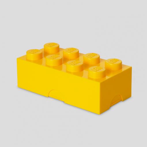 Legoâ® Madkasse - Gul Opbevaringskasse - Geekd.dk