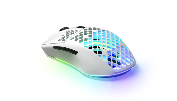 Steelseries Aerox 3 Wireless 2022 Edition Optisk Trådløs Kabling Hvid Mus - Geekd.dk