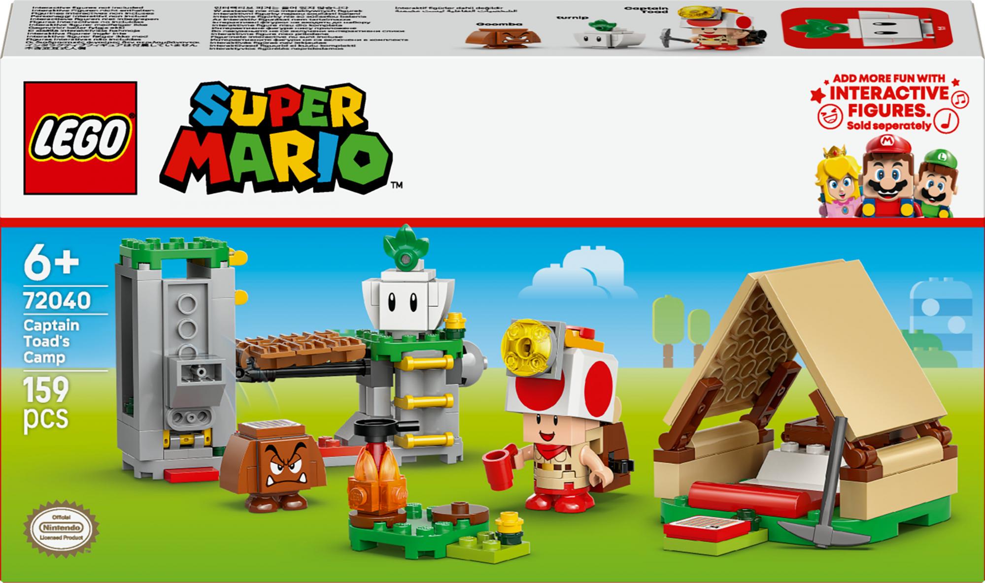 Lego Super Mario  -  Kaptajn Toads Lejr - Geekd.dk