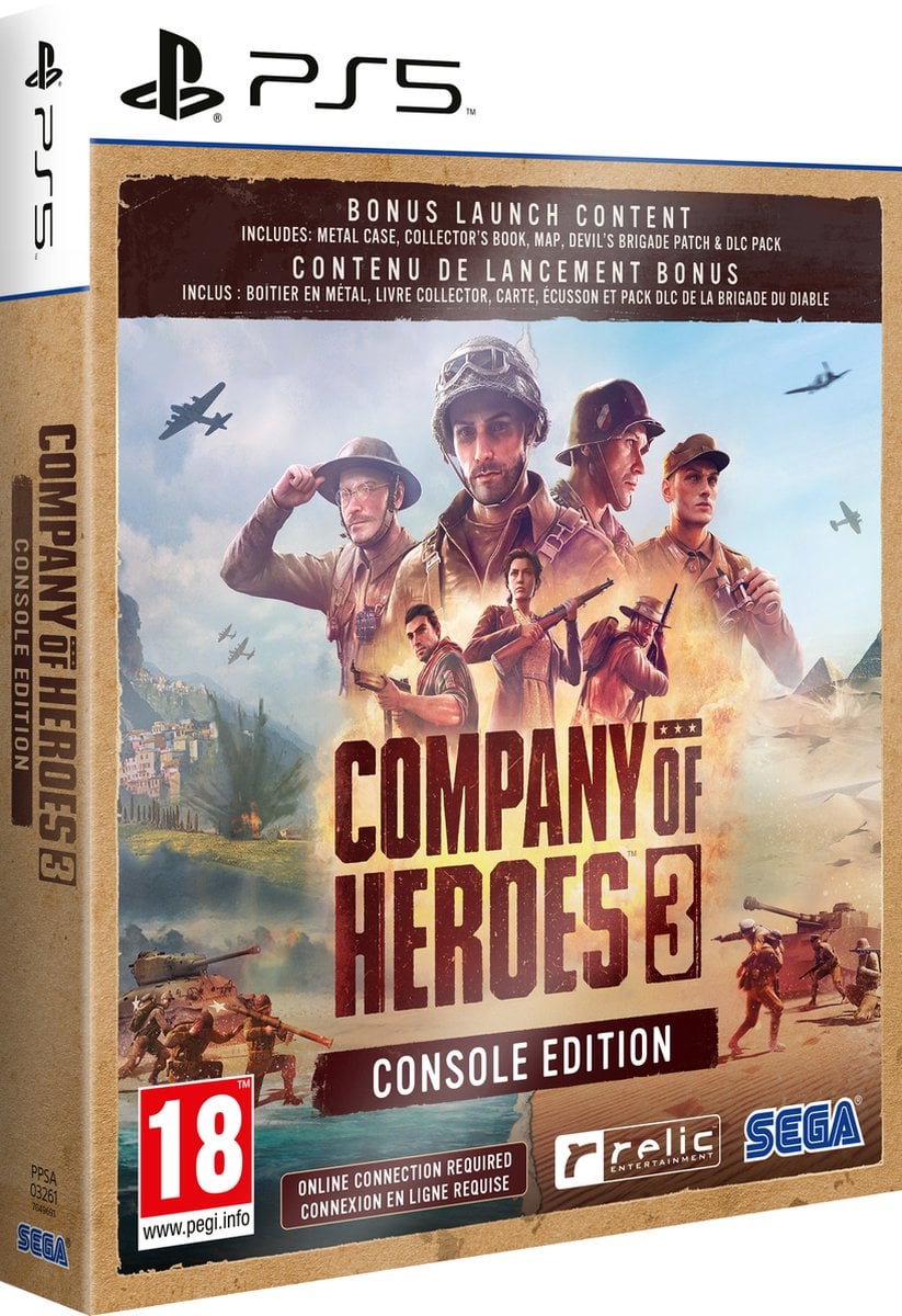 Company Of Heroes 3 (steelbook Edition) - Playstation 5 Ps5 Spil - Geekd.dk