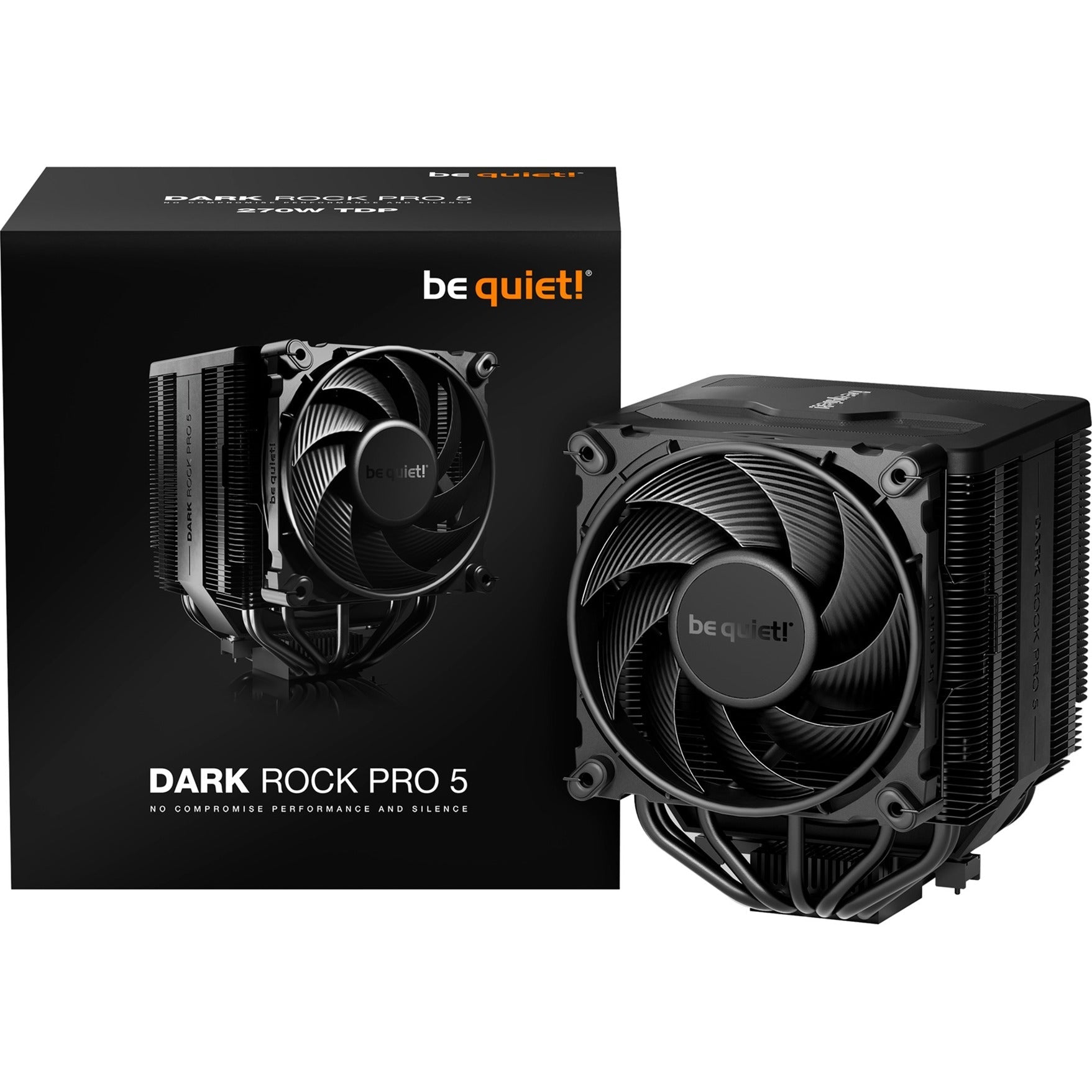 Be Quiet! Dark Rock Pro 5, Cpu Cooler (black) Cpu Køler - Geekd.dk