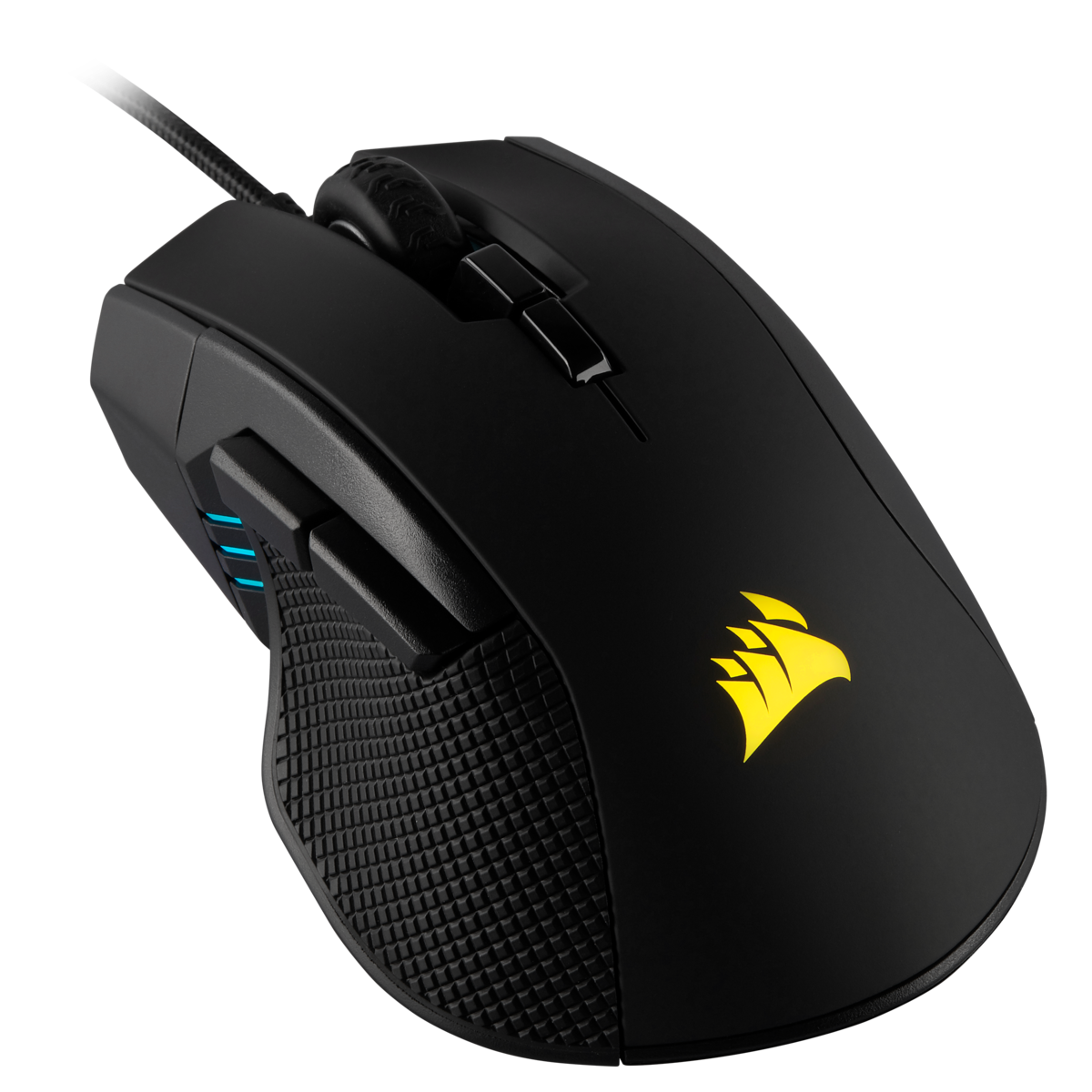 Corsair Gaming Ironclaw Rgb Fps/moba Optisk Kabling Sort Mus - Geekd.dk
