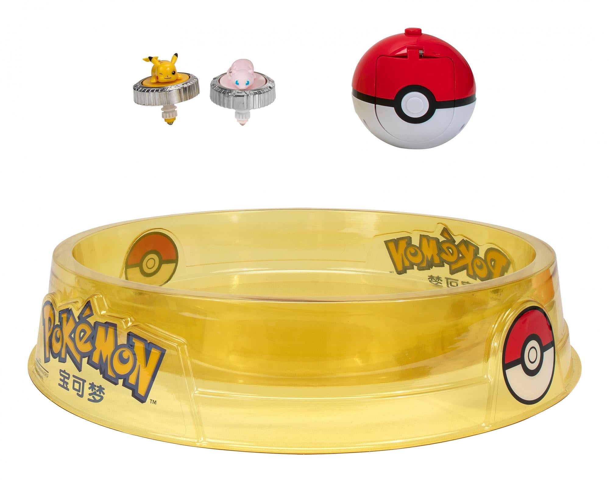 Pokémon Battle Spinner Arena Sæt  -  Klar Til Intens Kamp Legetøj - Geekd.dk