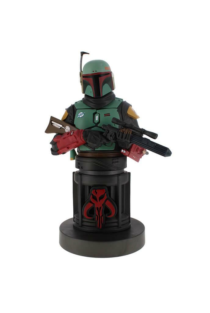 Cable Guys - Boba Fett, Star Wars: The Mandalorian Konsol Tilbehør - Geekd.dk