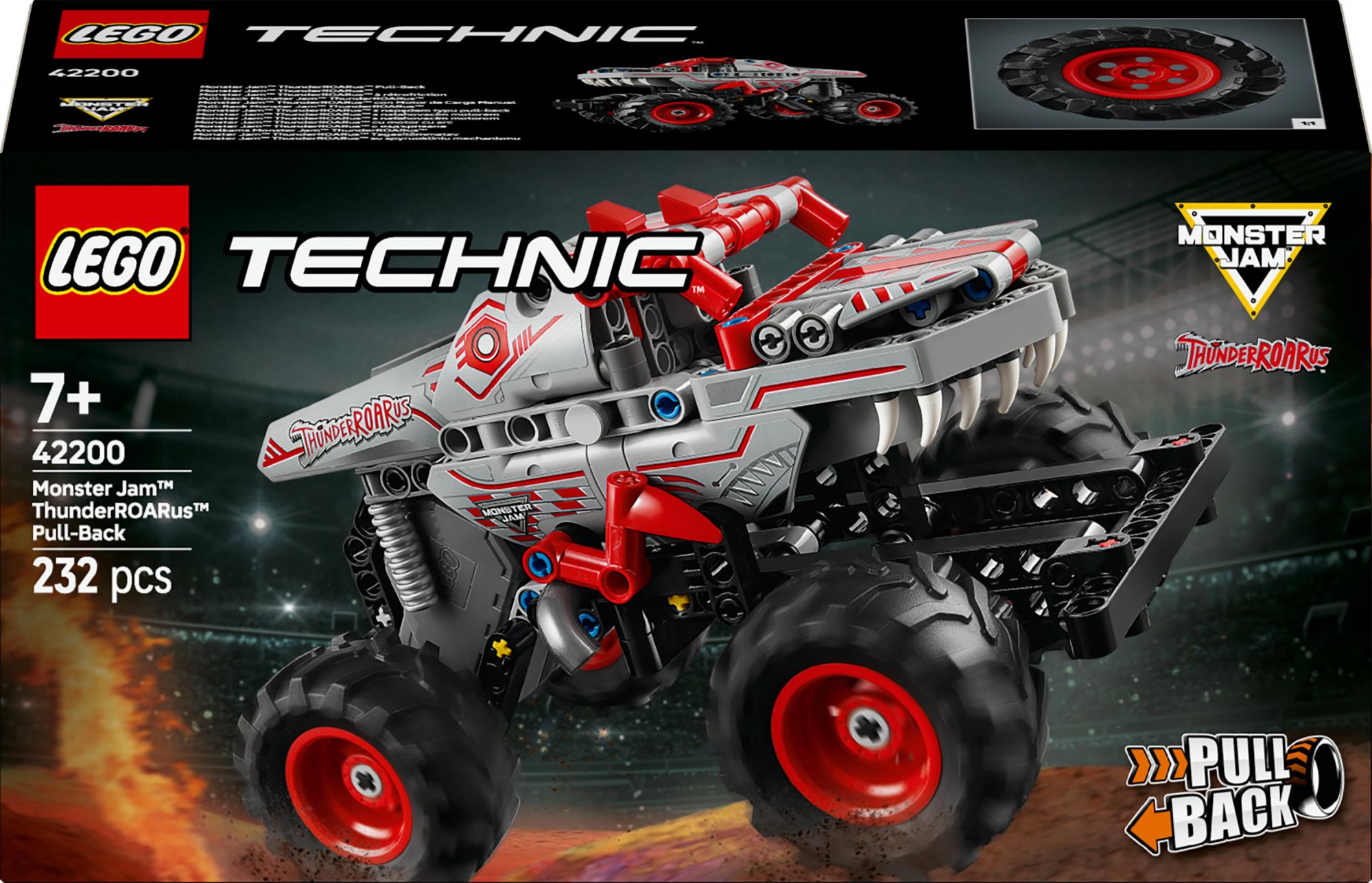 Lego 42200 Technic Monster Jam Thunderroarus - Geekd.dk