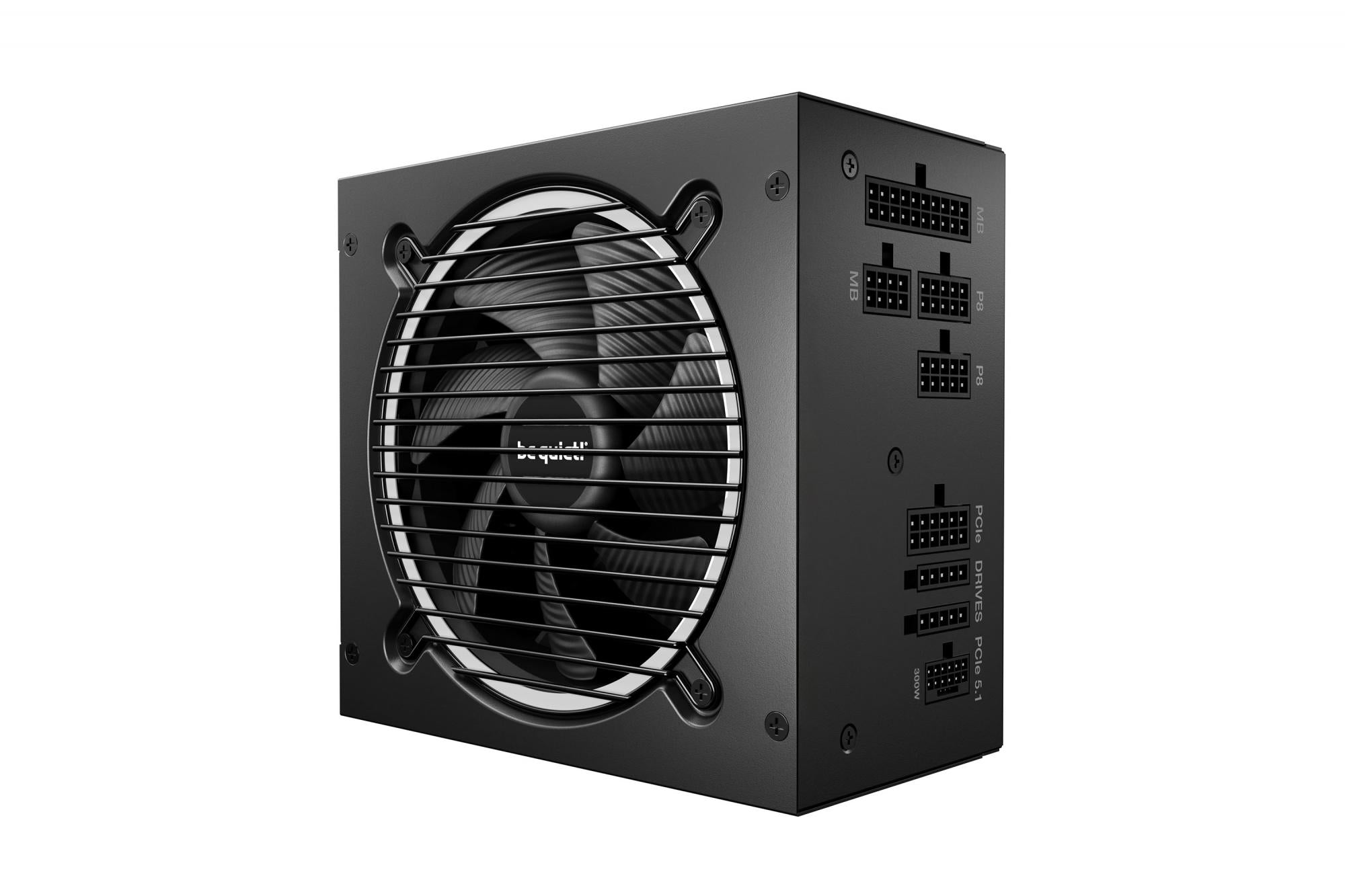 Be Quiet! Pure Power 13 M 550w, Pc Power Supply Black, 1x 12-pin High Power Gpu, 2x Pcie, Cable Management, 650 Watts Psu - Geekd.dk