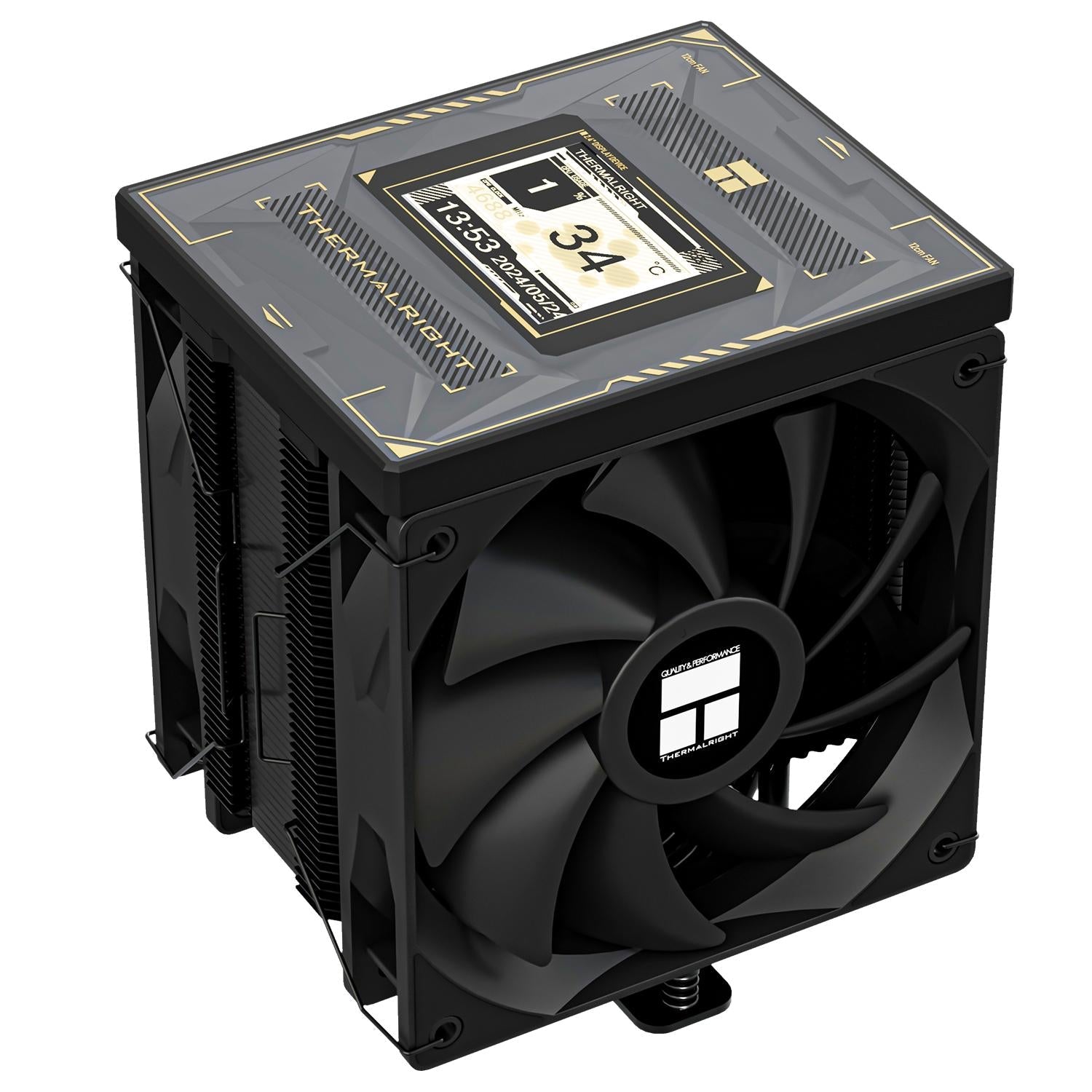 Thermalright Burst Assassin 120 Vision Sort Cpu Køler - Geekd.dk