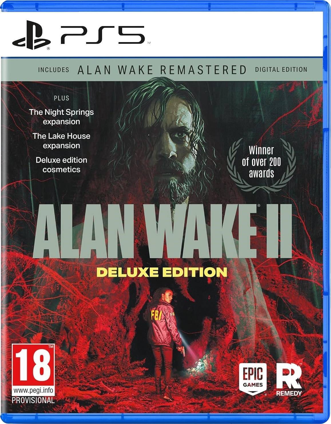 Alan Wake 2 (deluxe Edition) Ps5 Spil - Geekd.dk